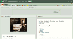 Desktop Screenshot of el-auria.deviantart.com