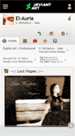 Mobile Screenshot of el-auria.deviantart.com
