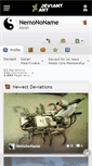 Mobile Screenshot of nemononame.deviantart.com