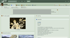 Desktop Screenshot of erinlee.deviantart.com