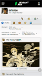 Mobile Screenshot of erinlee.deviantart.com