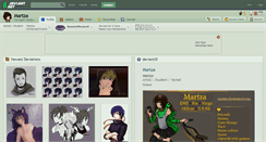Desktop Screenshot of martza.deviantart.com