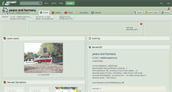 Desktop Screenshot of peace-and-harmony.deviantart.com