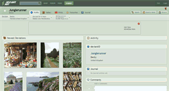 Desktop Screenshot of junglerunner.deviantart.com