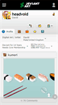 Mobile Screenshot of headvoid.deviantart.com