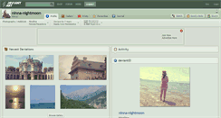 Desktop Screenshot of ninna-nightmoon.deviantart.com