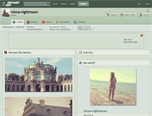 Tablet Screenshot of ninna-nightmoon.deviantart.com
