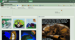 Desktop Screenshot of malicious-felis.deviantart.com