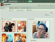 Tablet Screenshot of mmassafera.deviantart.com