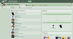 Desktop Screenshot of invader-zim-forever.deviantart.com