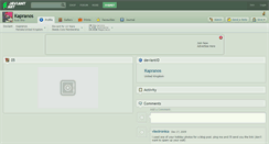 Desktop Screenshot of kapranos.deviantart.com