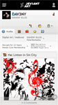 Mobile Screenshot of dav3ny.deviantart.com