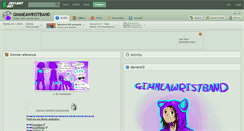 Desktop Screenshot of gimmeawristband.deviantart.com