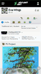 Mobile Screenshot of eva-wings.deviantart.com