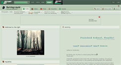 Desktop Screenshot of burning-liquid.deviantart.com