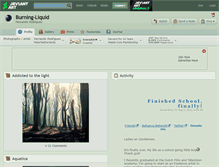 Tablet Screenshot of burning-liquid.deviantart.com