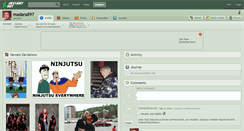 Desktop Screenshot of madara897.deviantart.com