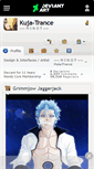 Mobile Screenshot of kuja-trance.deviantart.com