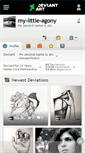 Mobile Screenshot of my-little-agony.deviantart.com
