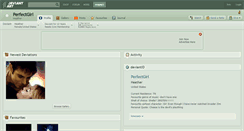 Desktop Screenshot of perfectgirl.deviantart.com