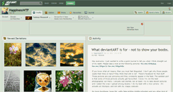 Desktop Screenshot of happinesswtf.deviantart.com