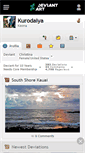 Mobile Screenshot of kurodaiya.deviantart.com