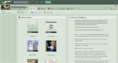 Desktop Screenshot of finalfantasygay.deviantart.com