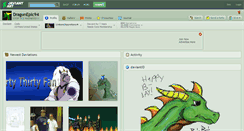 Desktop Screenshot of dragonepic94.deviantart.com