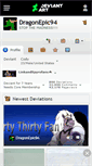 Mobile Screenshot of dragonepic94.deviantart.com