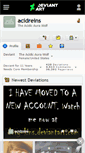 Mobile Screenshot of acidreins.deviantart.com