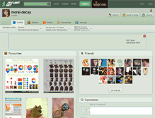 Tablet Screenshot of moral-decay.deviantart.com