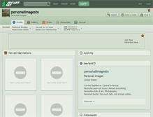 Tablet Screenshot of personalimagestn.deviantart.com