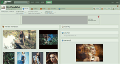 Desktop Screenshot of devilhandsryo.deviantart.com