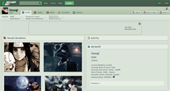 Desktop Screenshot of gooogi.deviantart.com