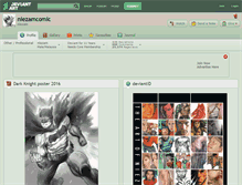 Tablet Screenshot of niezamcomic.deviantart.com