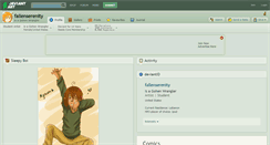 Desktop Screenshot of fallenserenity.deviantart.com