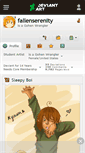 Mobile Screenshot of fallenserenity.deviantart.com