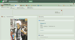 Desktop Screenshot of primee133.deviantart.com