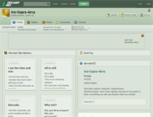 Tablet Screenshot of ino-gaara-4eva.deviantart.com