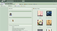 Desktop Screenshot of kuro-soul-note.deviantart.com