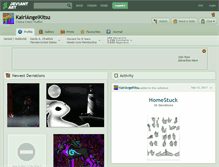 Tablet Screenshot of kairiangelkitsu.deviantart.com