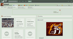 Desktop Screenshot of epilepsie.deviantart.com