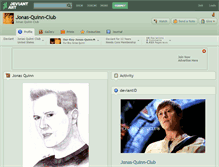 Tablet Screenshot of jonas-quinn-club.deviantart.com