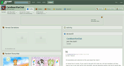 Desktop Screenshot of carebearsfanclub.deviantart.com