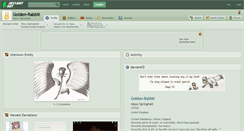 Desktop Screenshot of golden-rabbit.deviantart.com