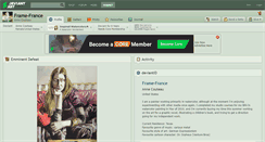 Desktop Screenshot of frame-france.deviantart.com