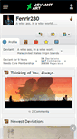 Mobile Screenshot of fenrir280.deviantart.com