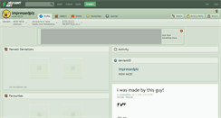 Desktop Screenshot of impressedplz.deviantart.com