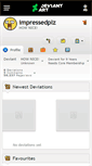 Mobile Screenshot of impressedplz.deviantart.com