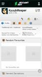 Mobile Screenshot of kyuubireaper.deviantart.com